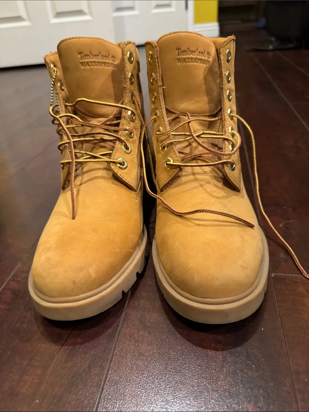 Pre-owned Men’s Timberland Classic 6-Inch Wheat Nubuck Boots 8.5M w/o Box